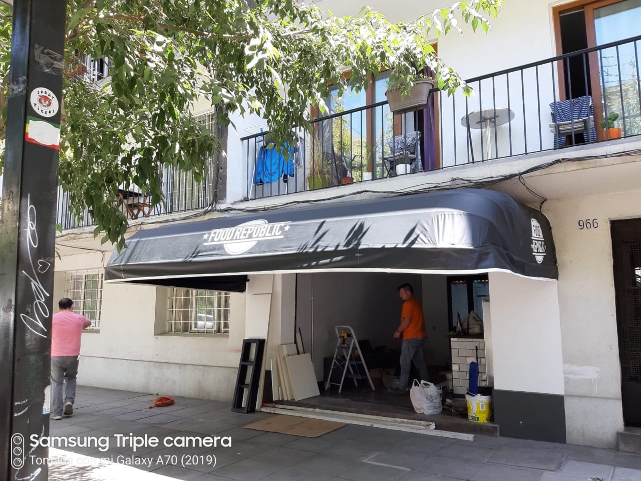 Toldos retráctiles: proyecto realizado 5